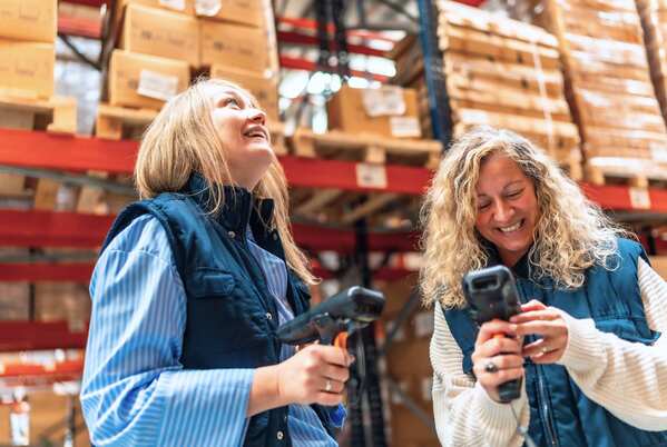 laughter-in-warehouse